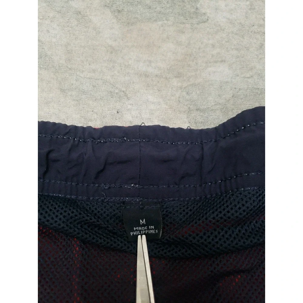 Vintage Tommy Hilfiger Trunks Shorts Mens‎ Medium Red Pocket Y2k